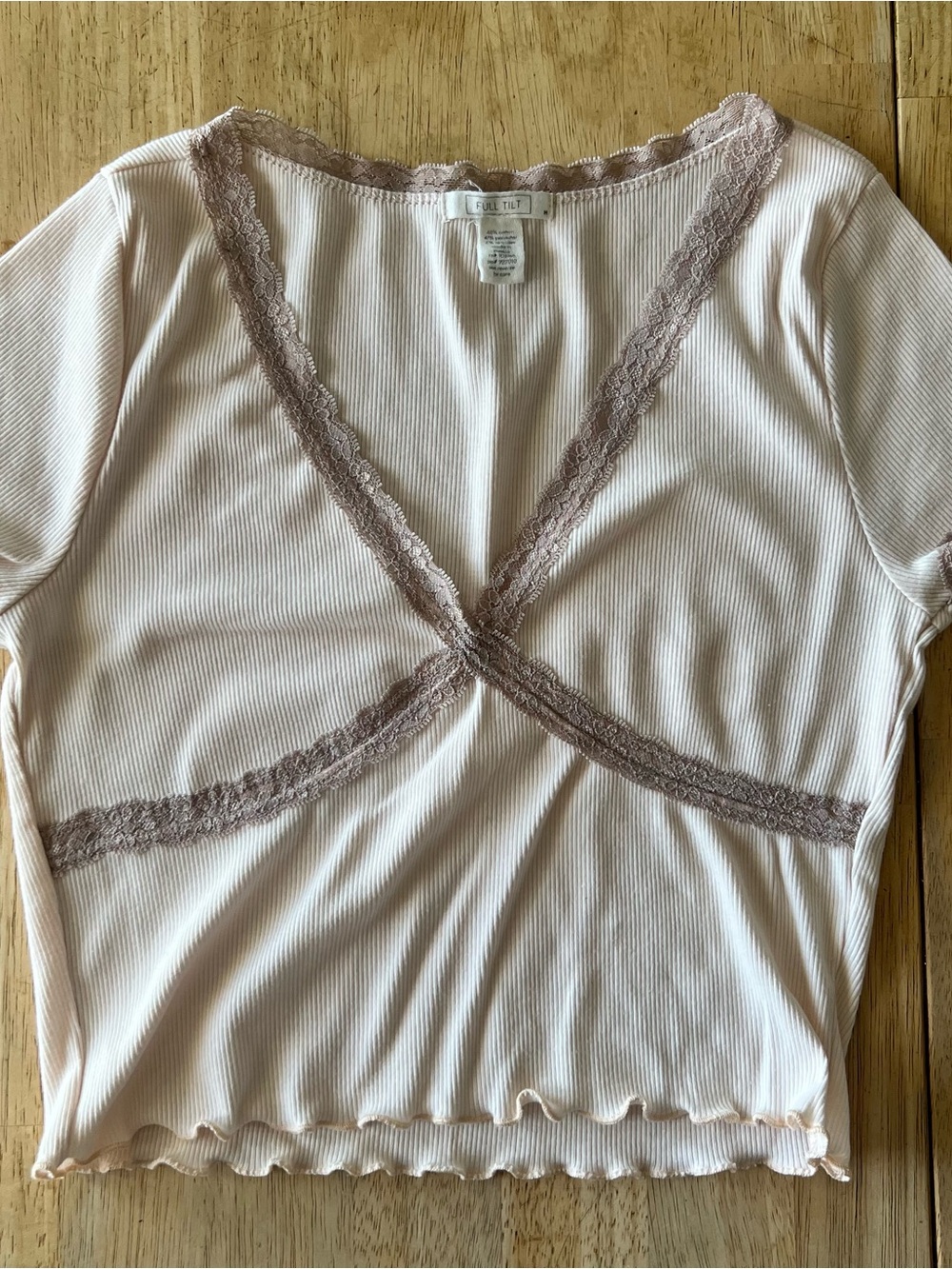 Full Tilt Crop Top ~ Size: Medium